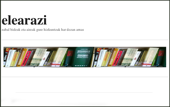 Elearaziko kideekin solasean