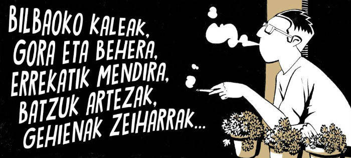 Adur Larrearekin solasean