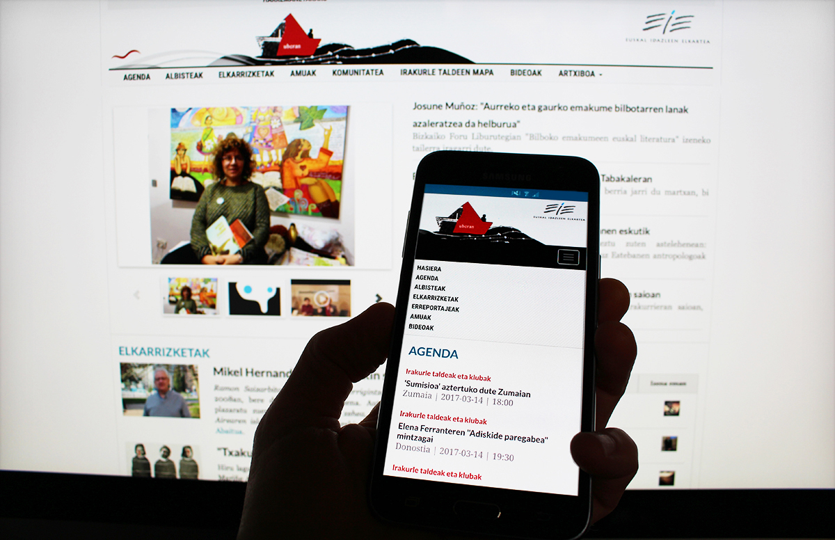 Hitzen Uberan App, gure edukiak klik bakar batean