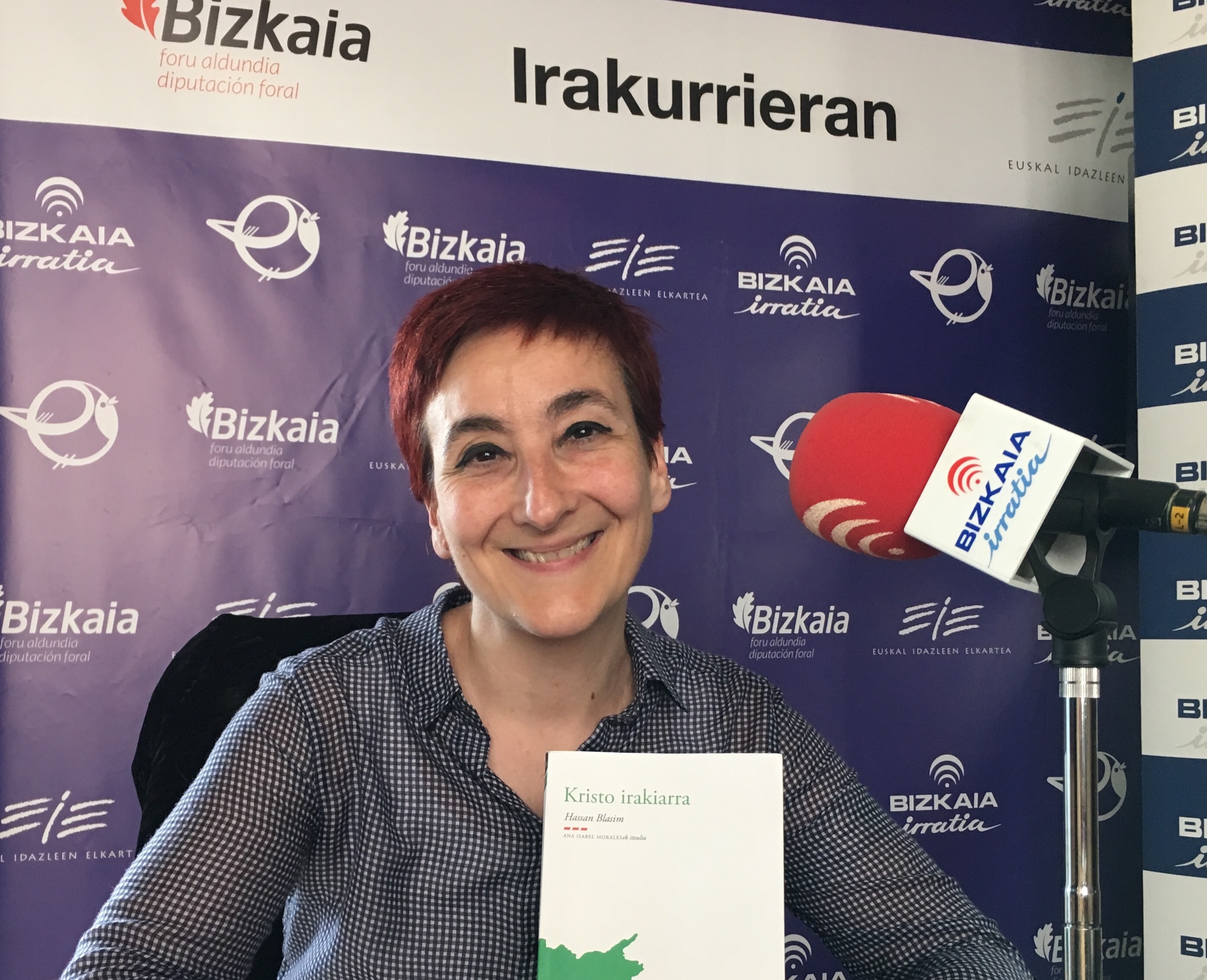 "Kristo irakiarra" mintzagai Ana Isabel Moralesekin