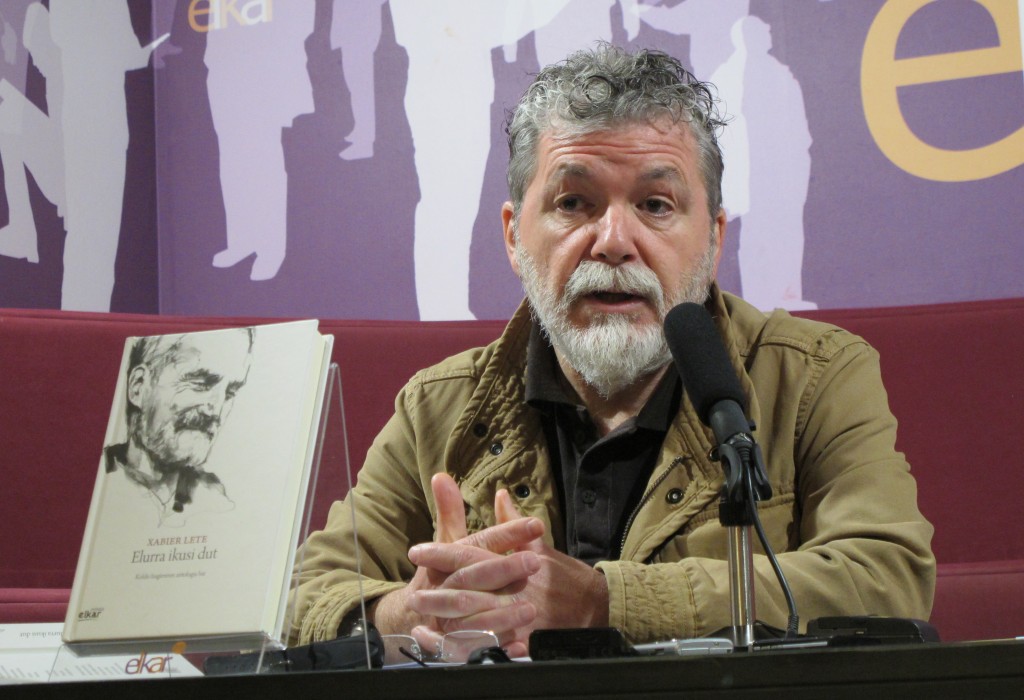 Xabier Leteren poesia antologia plazaratu du Koldo Izagirrek