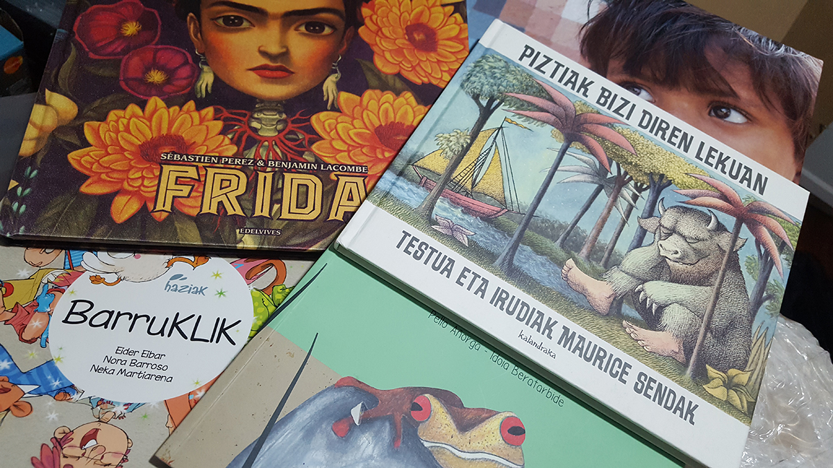 Album ilustratuak, bideak marrazten
