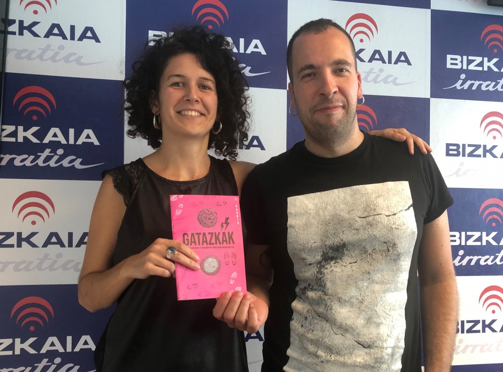 Ainhoa Narbaiza eta Jokin Aspiazurekin solasean Irakurrieran saioan