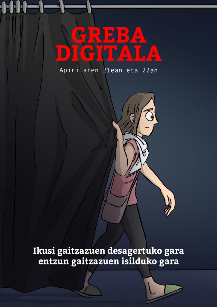 Bihar eta etzi, greba digitala