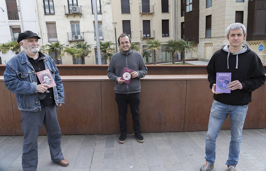 Jon Gerediaga, Agus Perez eta Gaizka Sarasola, Ganbila bilduman