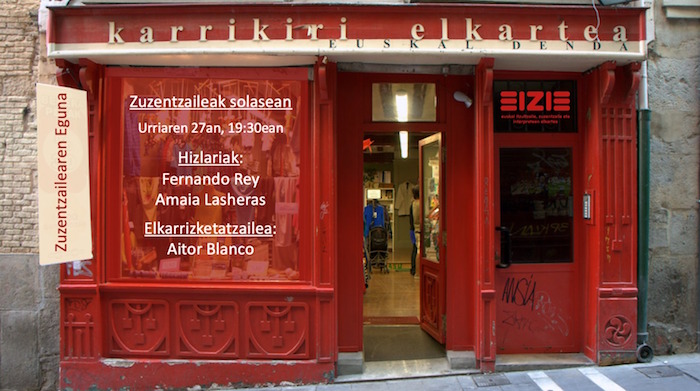 «Zuzentzaileak solasean» Iruñean